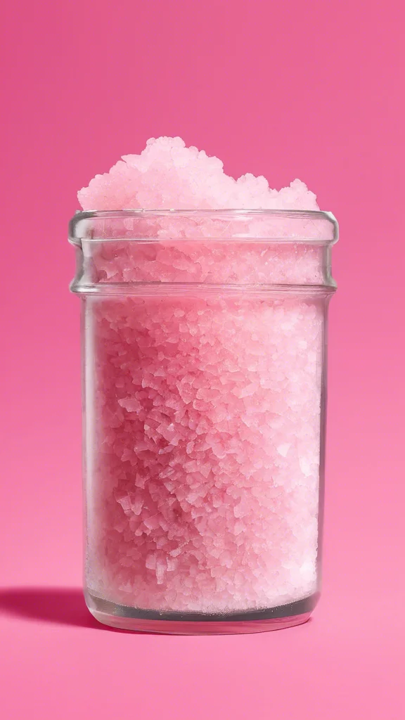 Step-by-step making Pink Salt Trick Recipe