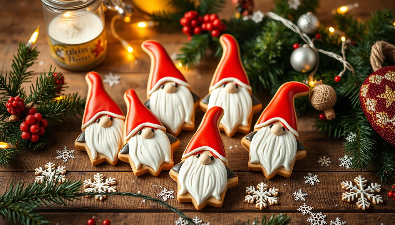 Christmas Gnome Cookies