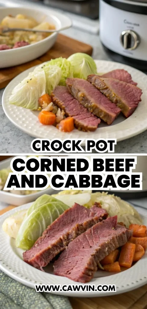 Crock Pot Corned Beef and Cabbage 2 - Easy Peasy Recipes