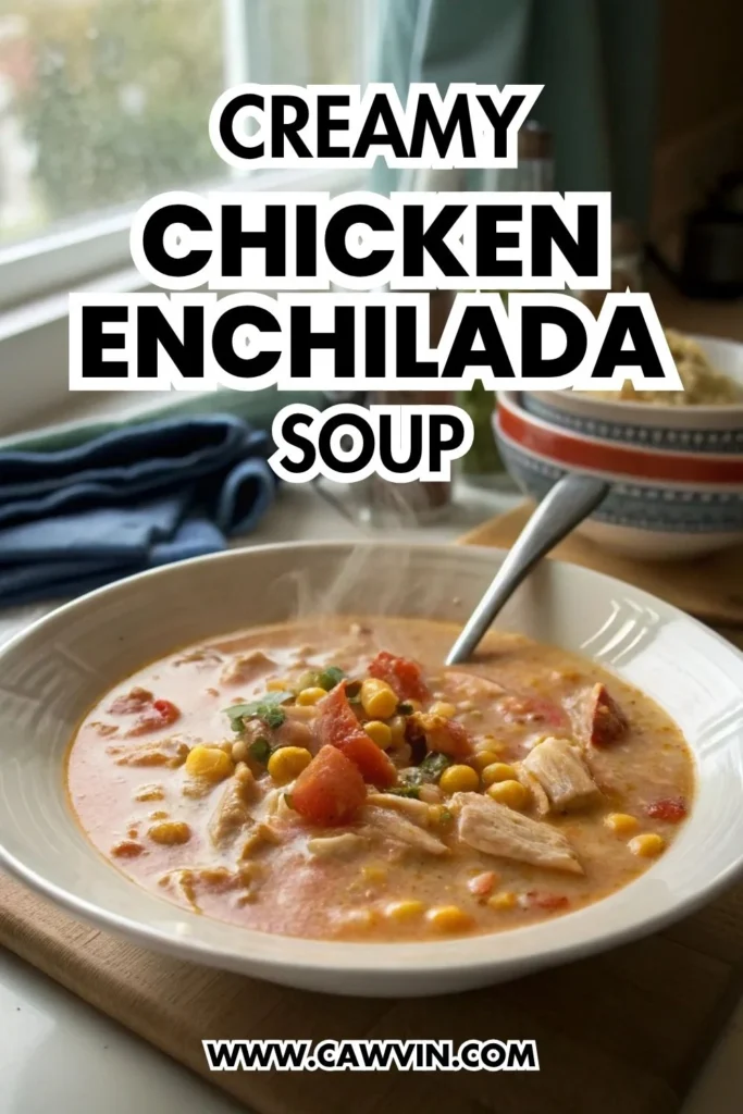 Creamy Chicken Enchilada Soup 1000x1500