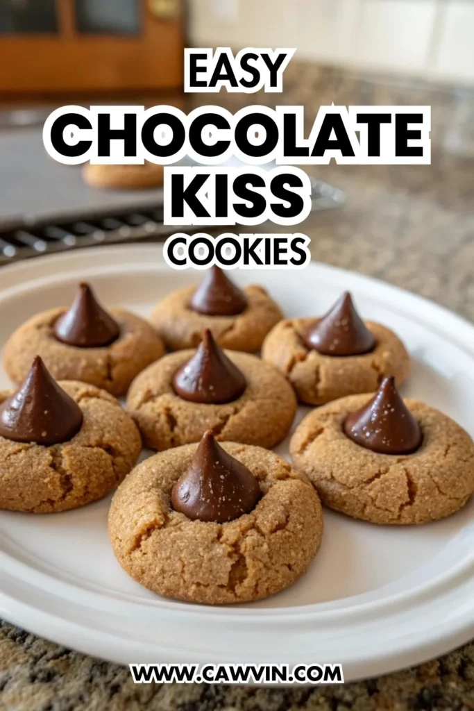 Chocolate Kiss Cookies 1000x1500