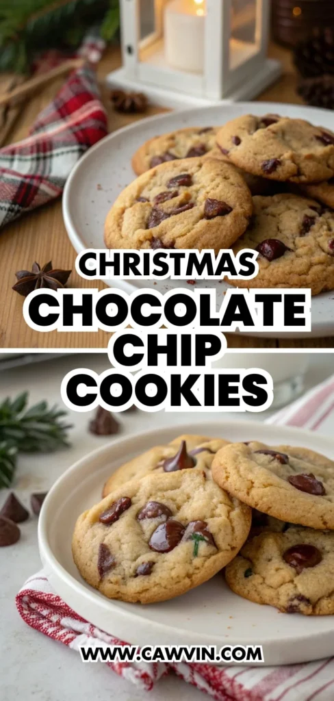 Christmas Chocolate Chip Cookies 1000x2100