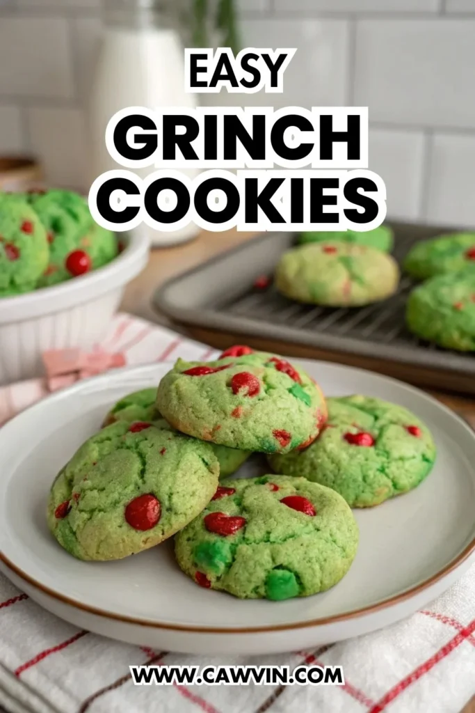 Grinch Cookies 1000x1500 1 - Easy Peasy Recipes