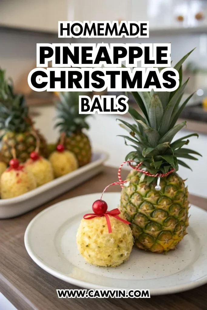 Pineapple Christmas Balls 1000x1500