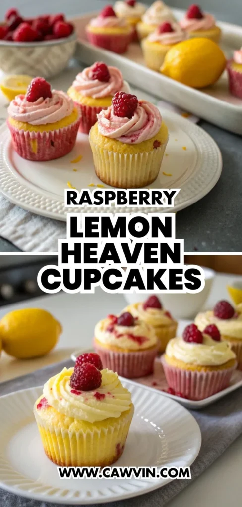 Raspberry Lemon Heaven Cupcakes 1000x2100