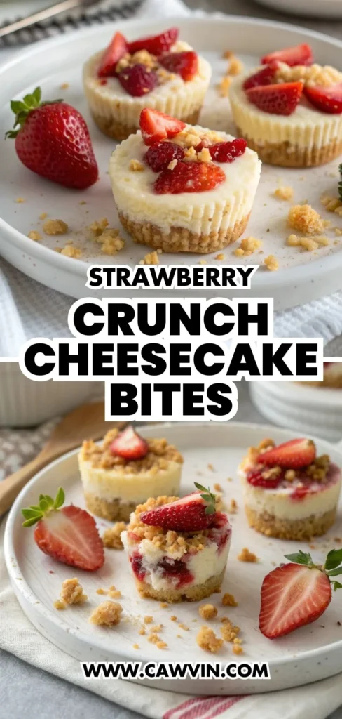 Strawberry Crunch Cheesecake Bites 1000x2100
