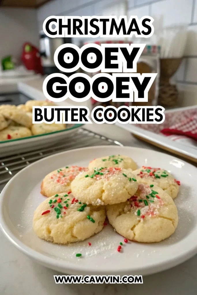 Christmas Ooey Gooey Butter Cookies 1000x1500