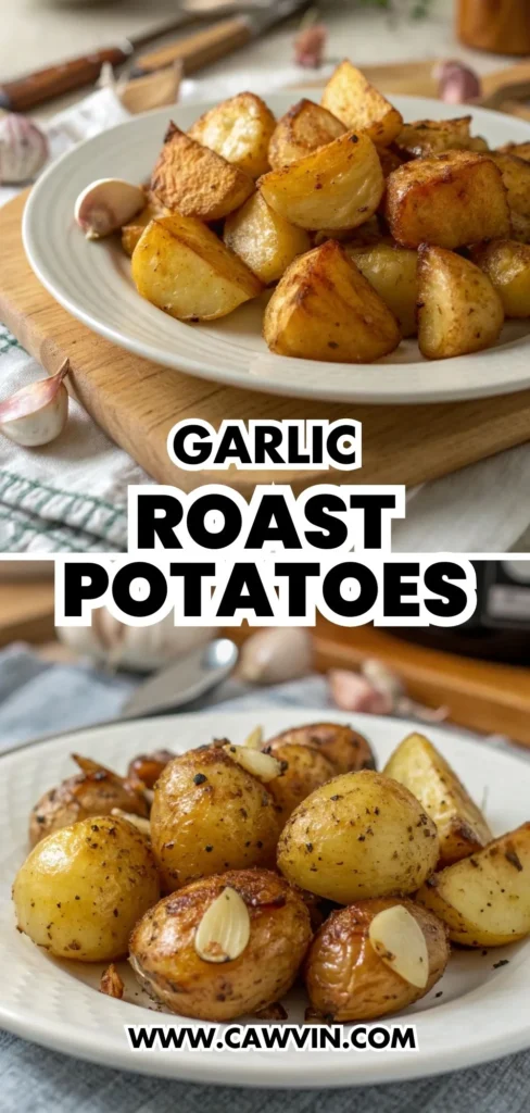 Garlic Roast Potatoes 1000x2100