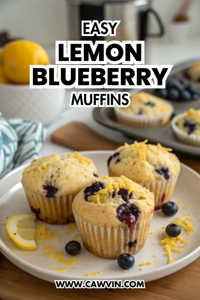 Lemon-Blueberry Muffins 1000x1500