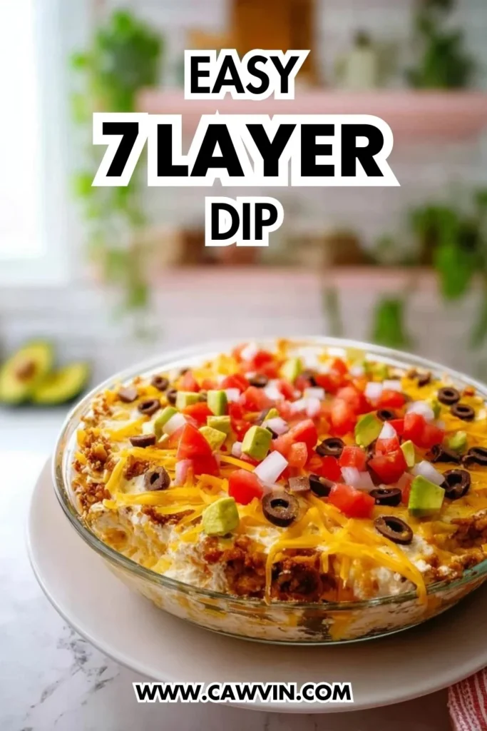 7 Layer Dip - Easy Peasy Recipes