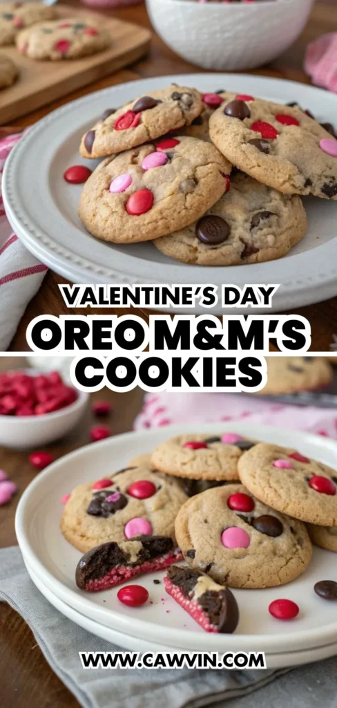 Valentines day Oreo Mms Cookies 1000x2100 1 - Easy Peasy Recipes