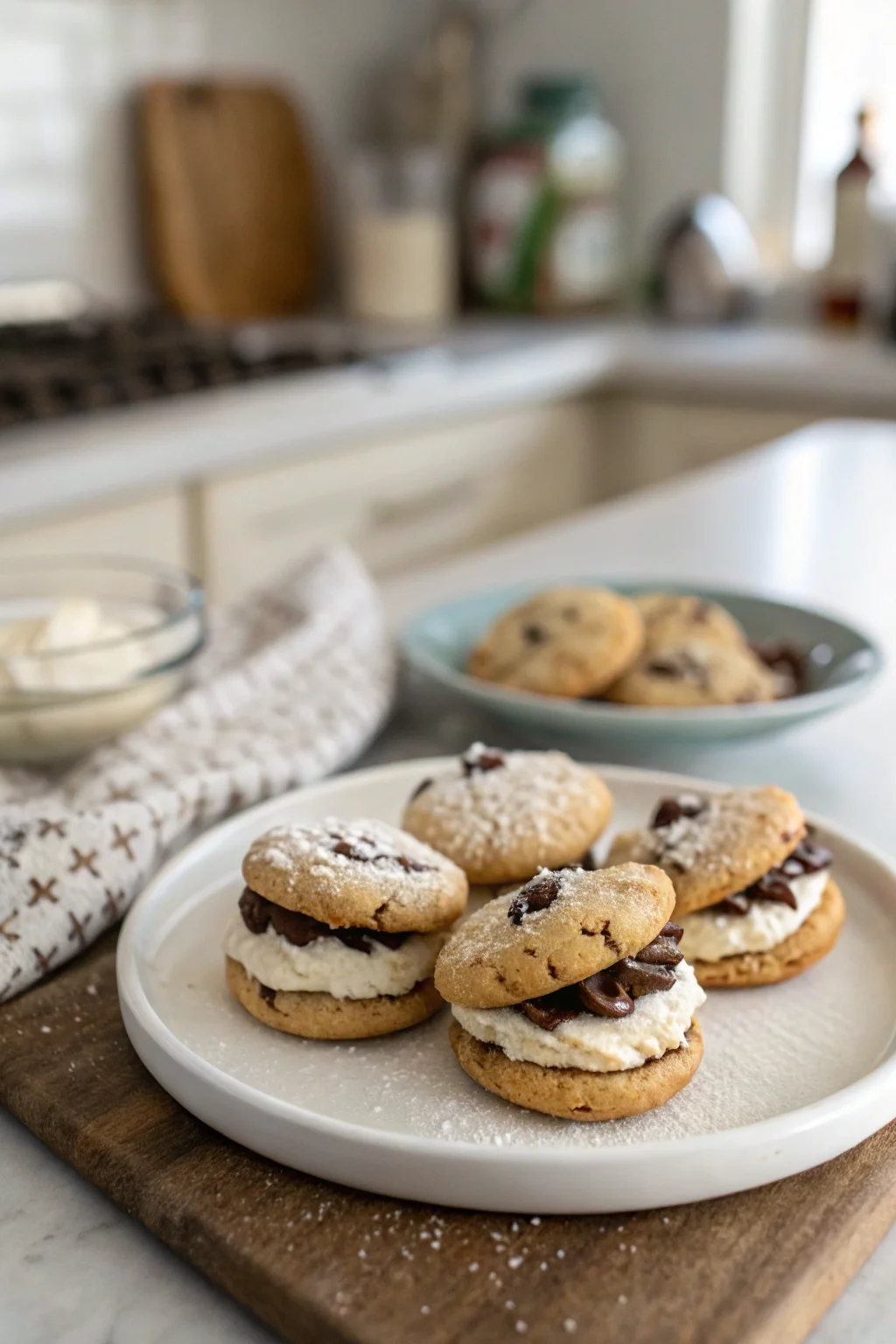 A delicious plate of Cannoli Cookies Recipe