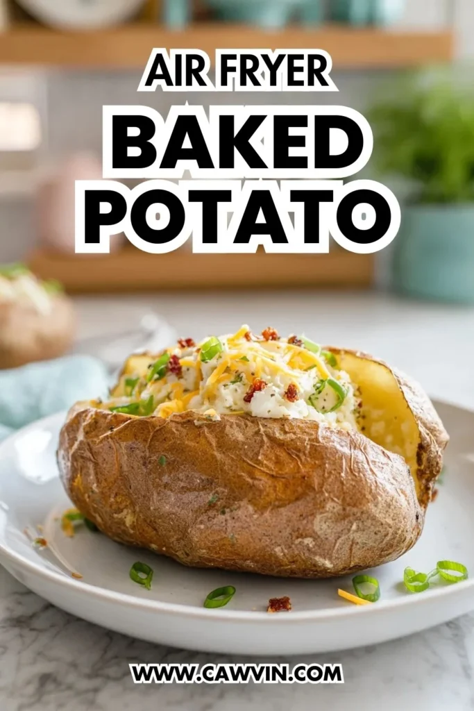 Air Fryer Baked Potato - Easy Peasy Recipes