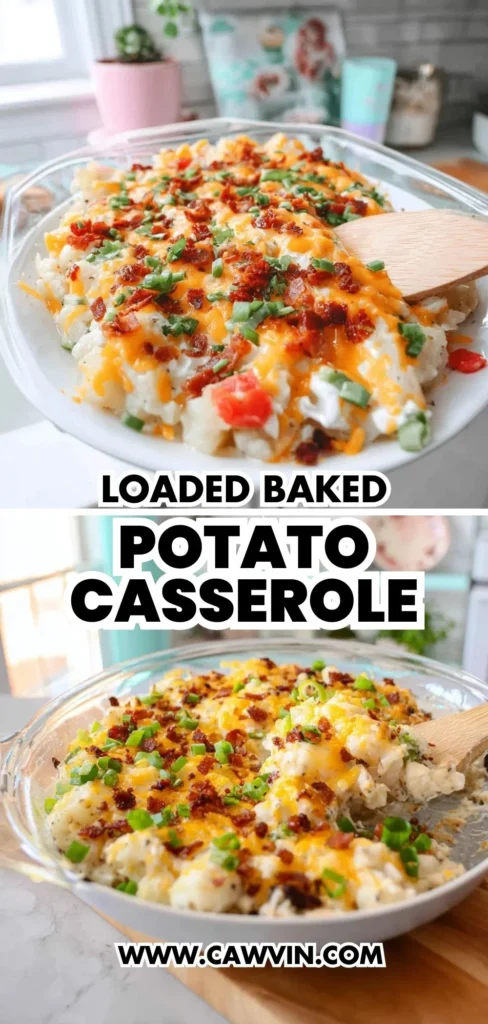 Loaded Baked Potato Casserole 2 - Easy Peasy Recipes