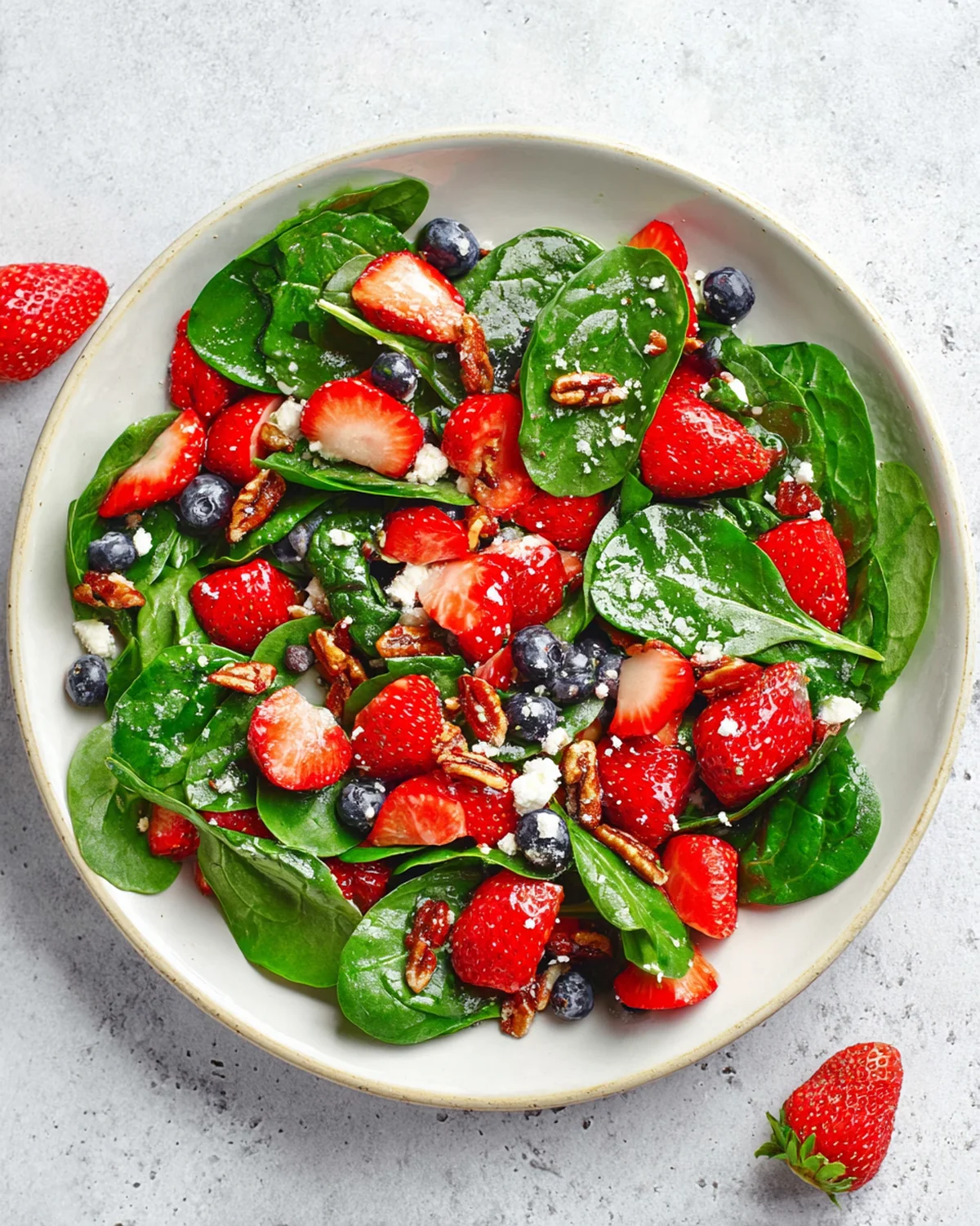 15-Minute Strawberry Spinach Salad - Image 2
