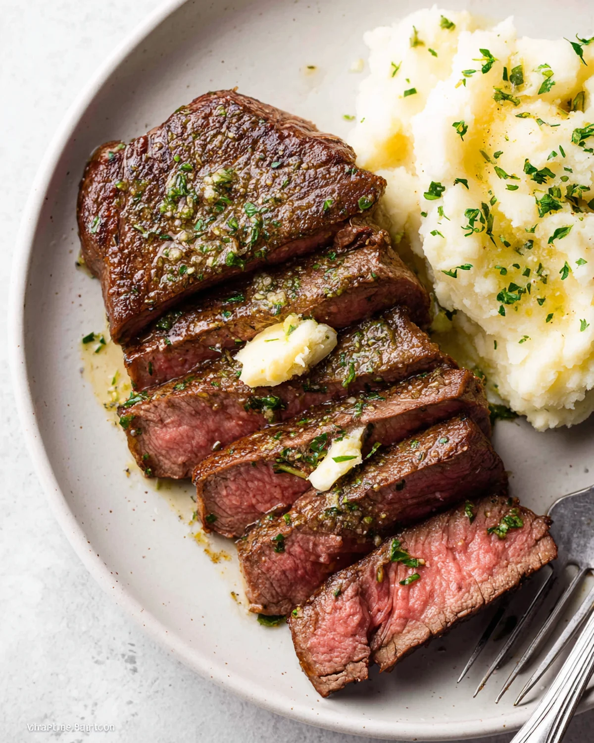 Air Fryer Steak with Garlic Butter - Image 2