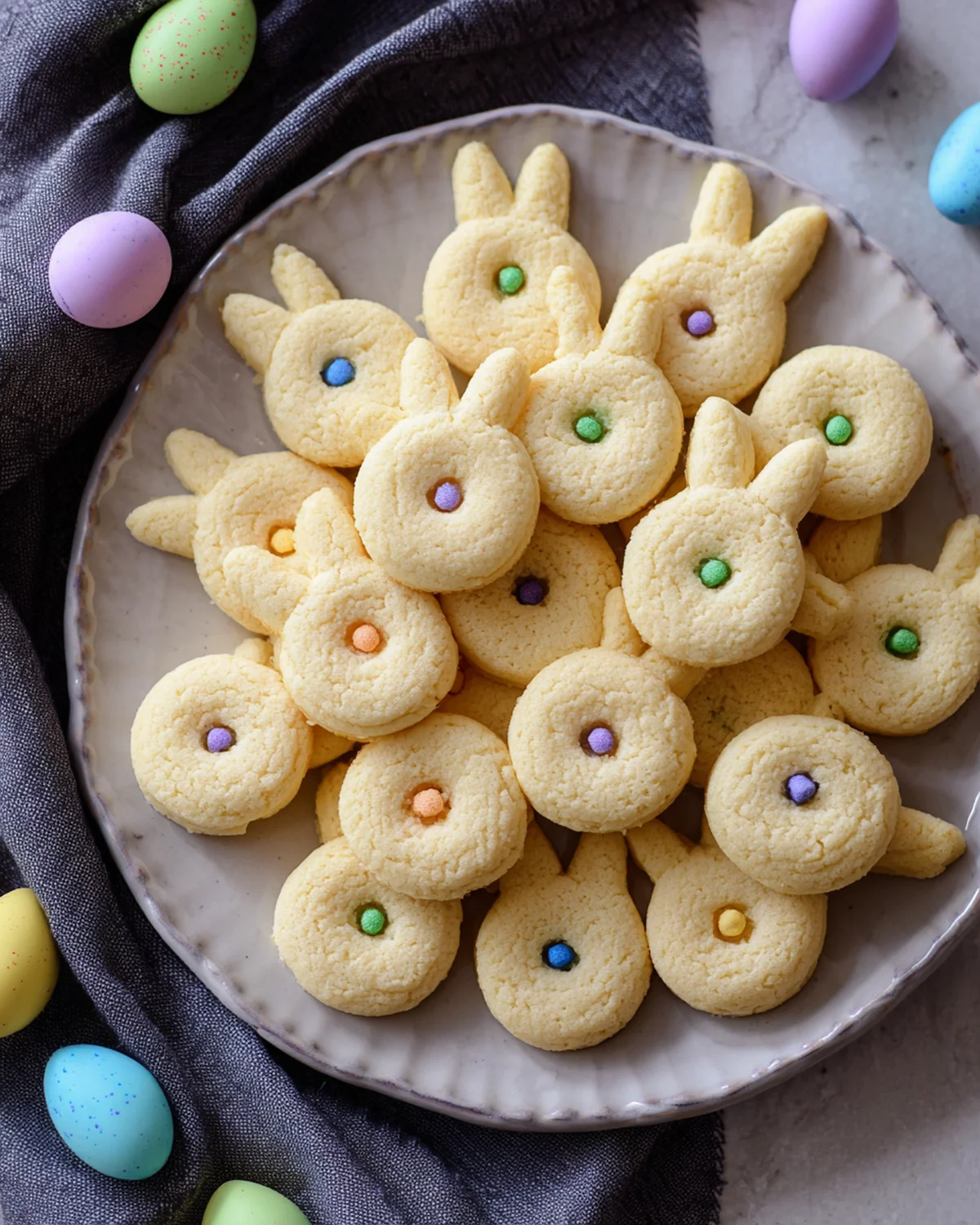 Easter Bunny Button Cookies - Image 3