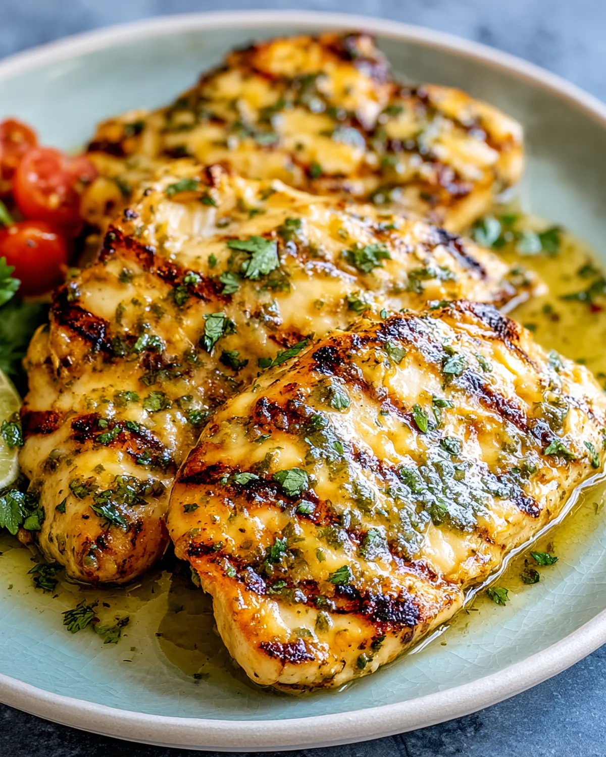 Grilled Salsa Verde Pepper Jack Chicken - Image 3