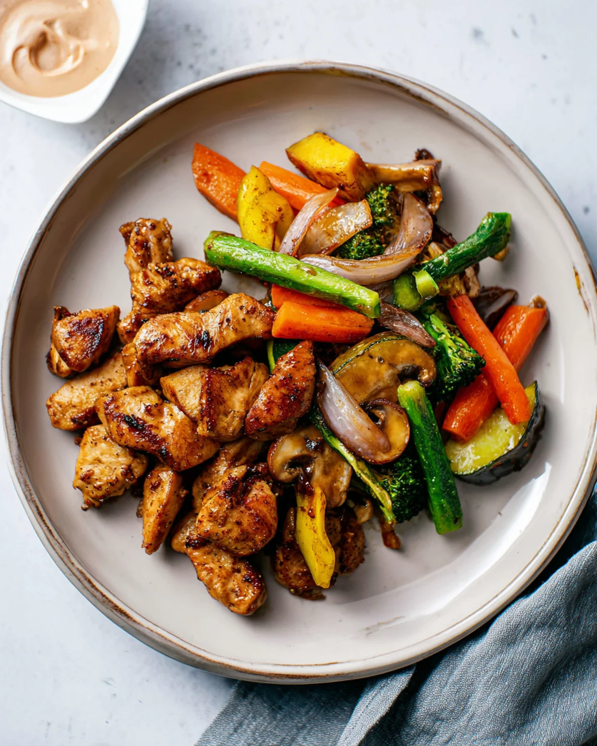 Hibachi Chicken and Vegetables - Image 3