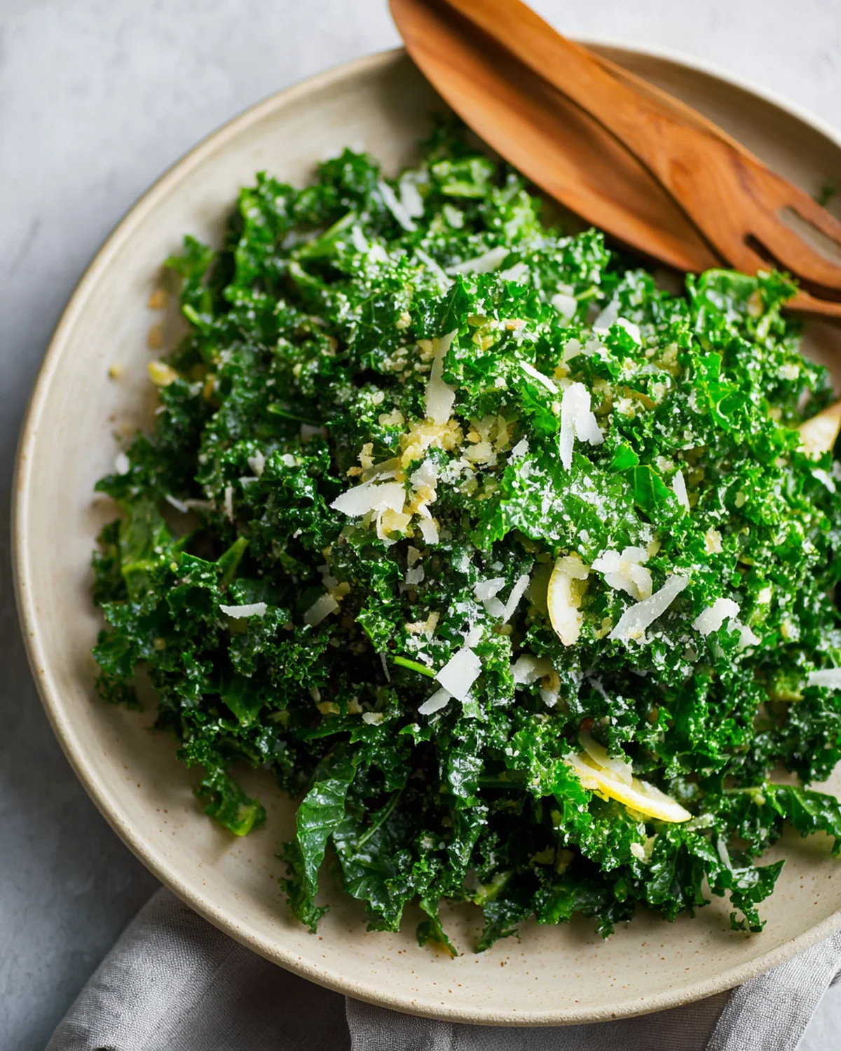 Lemon Parmesan Kale Salad - Image 2