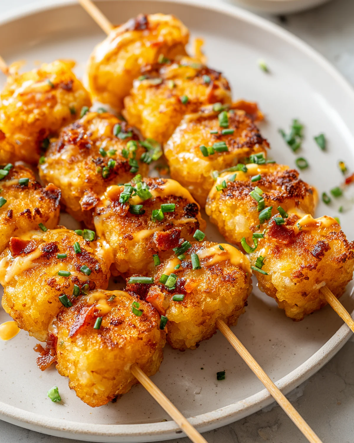 Loaded Tater Tot Skewers - Image 3
