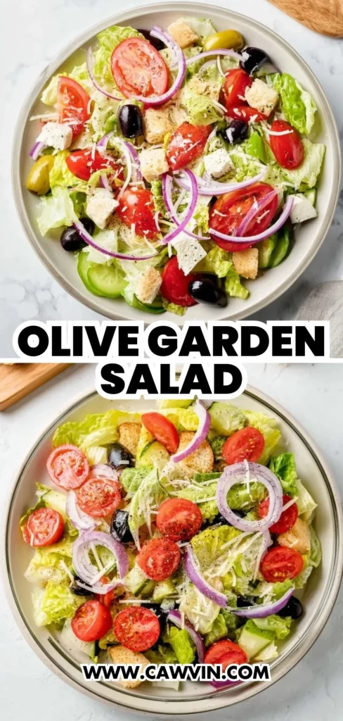 Olive Garden Salad 2 1 - Easy Peasy Recipes