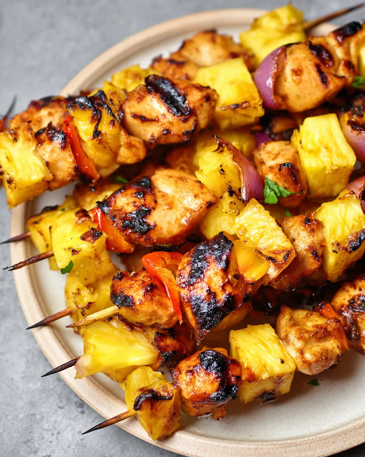 Pineapple Chicken Kebabs Recipe - Image 2