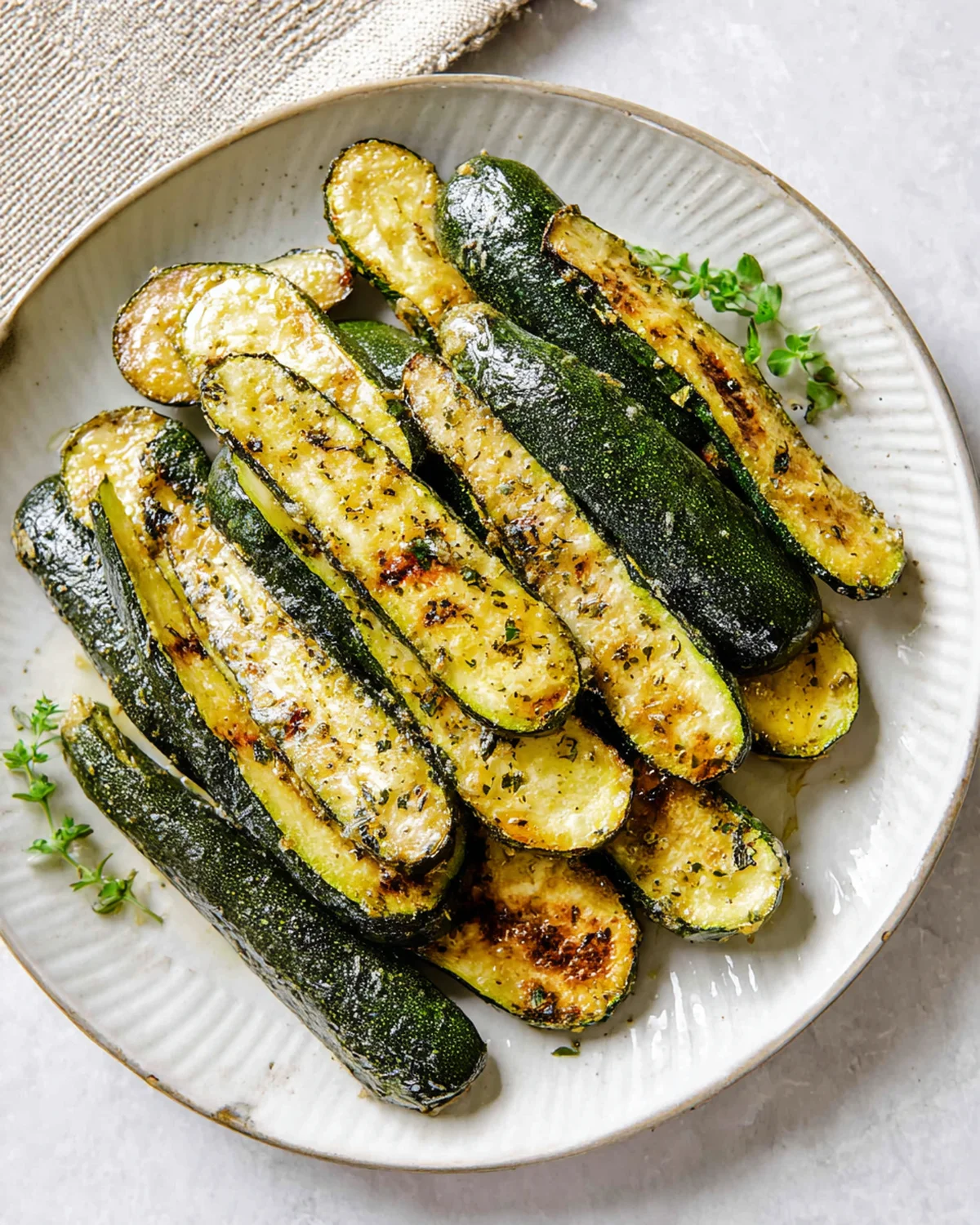 20 Minute Roasted Zucchini (Not Soggy) - Image 4