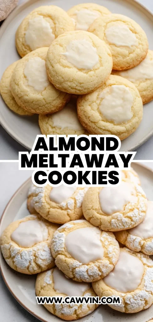 Almond Meltaway Cookies 2 1 - Easy Peasy Recipes
