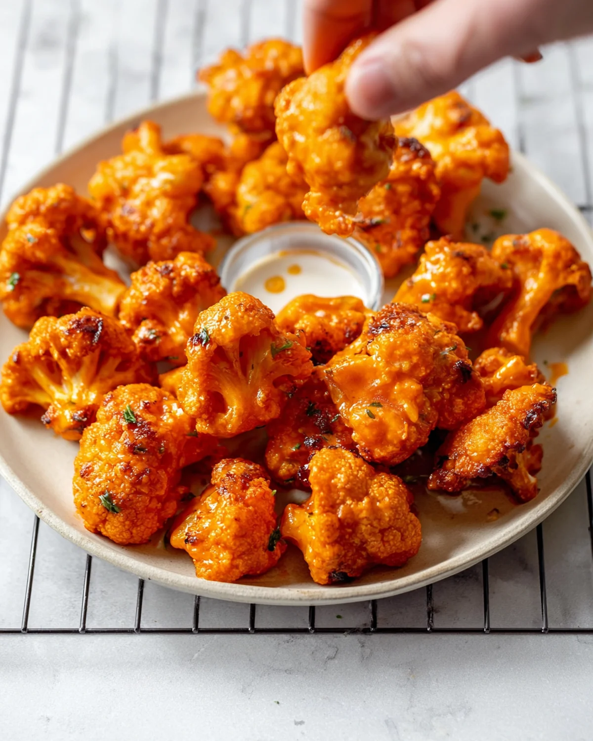 Buffalo Cauliflower Wings - Image 3