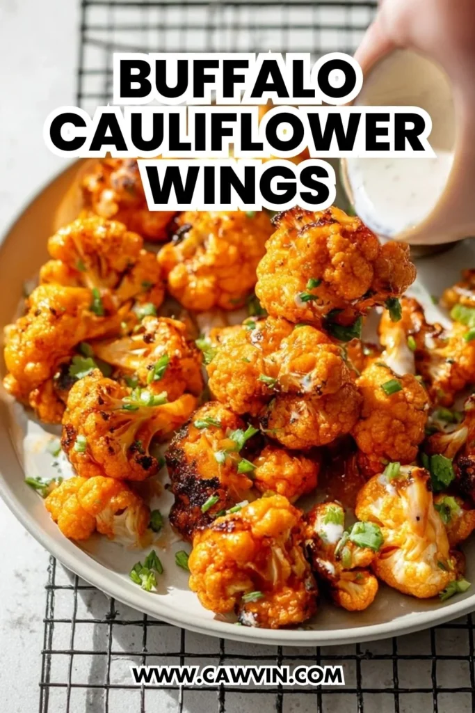 Buffalo Cauliflower Wings - Easy Peasy Recipes