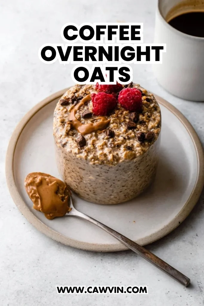 Coffee Overnight Oats - Easy Peasy Recipes