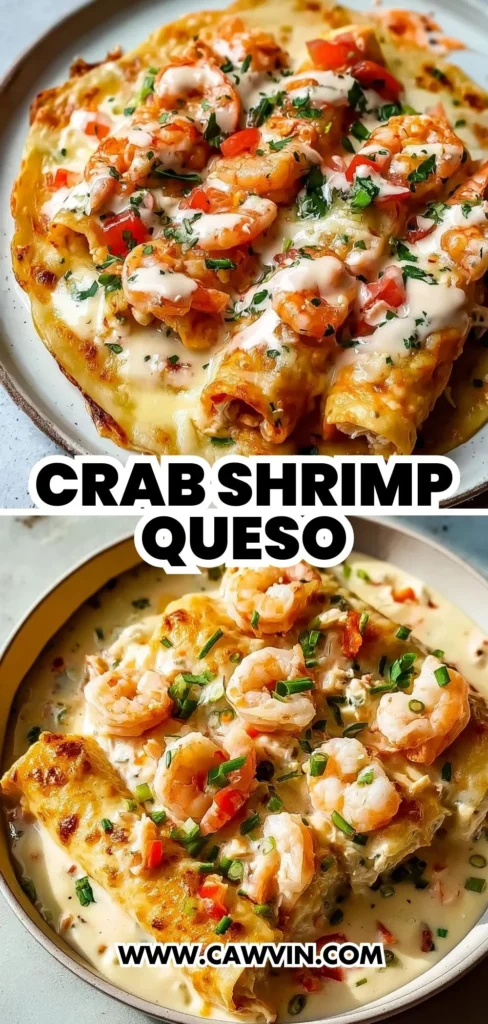 Crab Shrimp Queso 2 1 - Easy Peasy Recipes