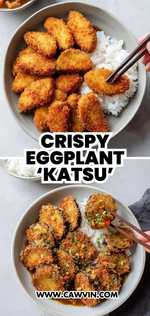 Crispy Eggplant ‘Katsu 2 1 - Easy Peasy Recipes