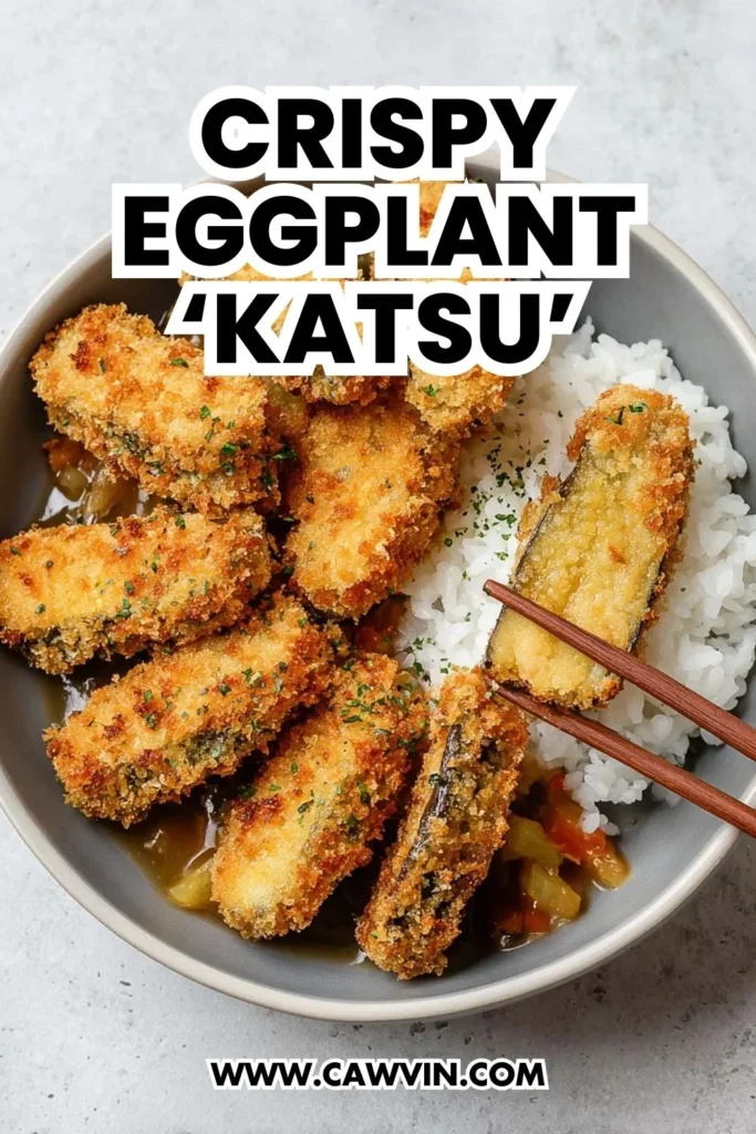 Crispy Eggplant ‘Katsu - Easy Peasy Recipes