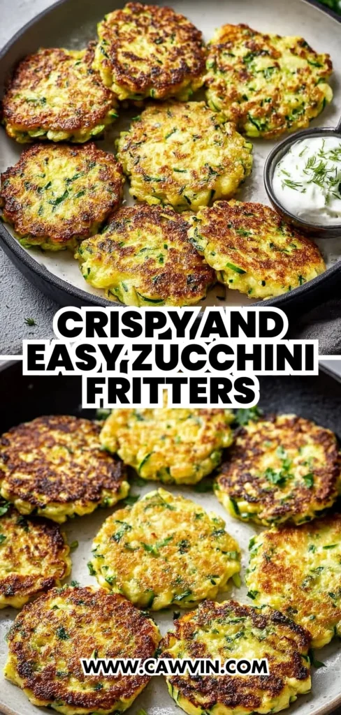 Crispy and Easy Zucchini Fritters Recipe 2 1 - Easy Peasy Recipes