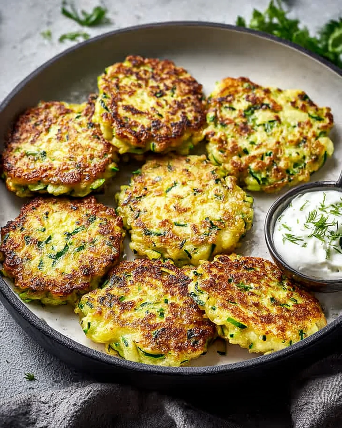 Crispy and Easy Zucchini Fritters Recipe - Image 2