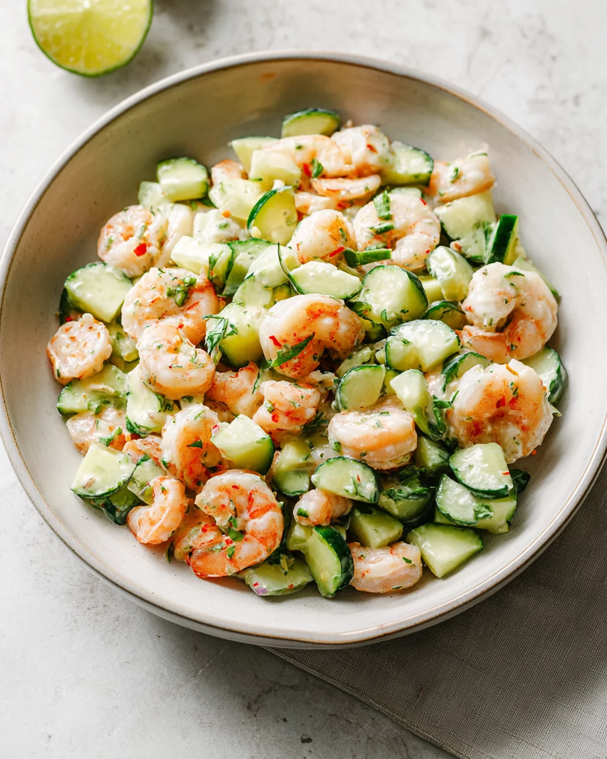 Cucumber Shrimp Salad - Image 3