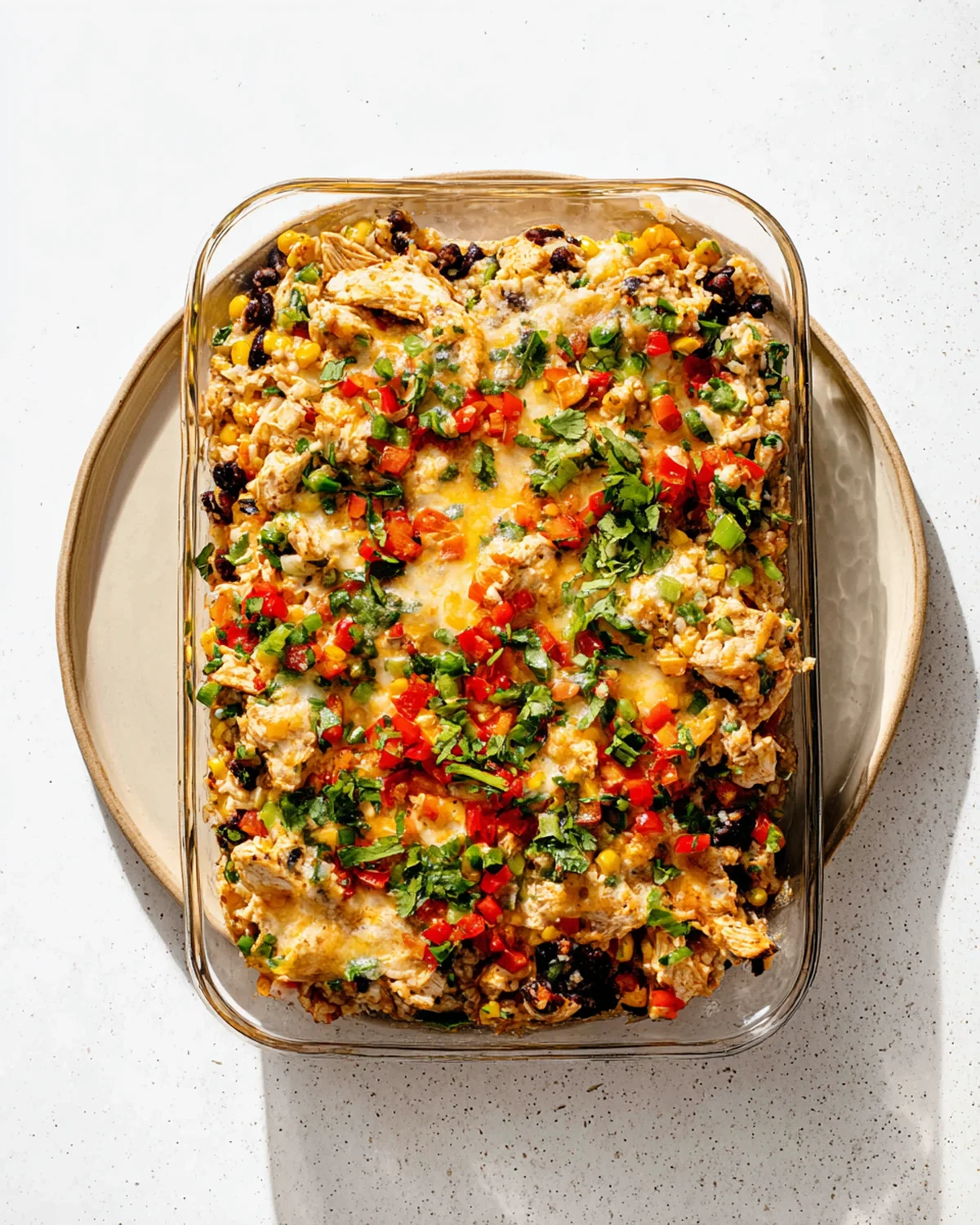 Easy Chicken Burrito Casserole - Image 2