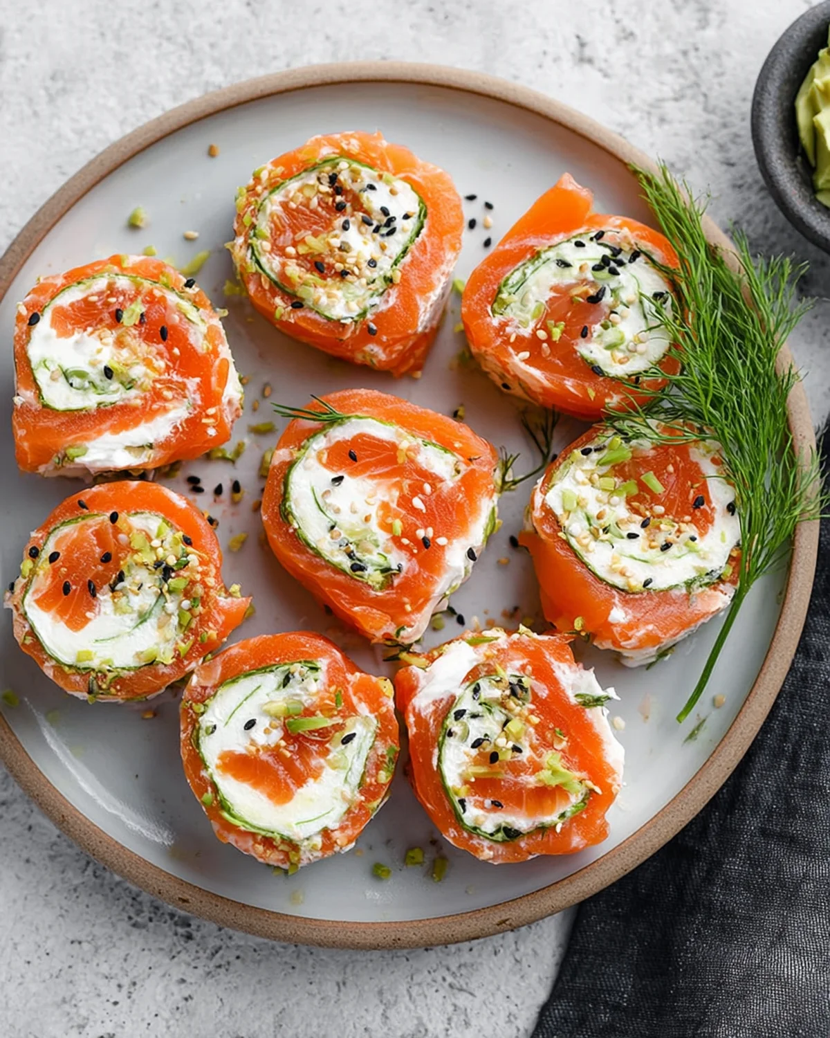 Easy Smoked Salmon Roll Ups - Image 2