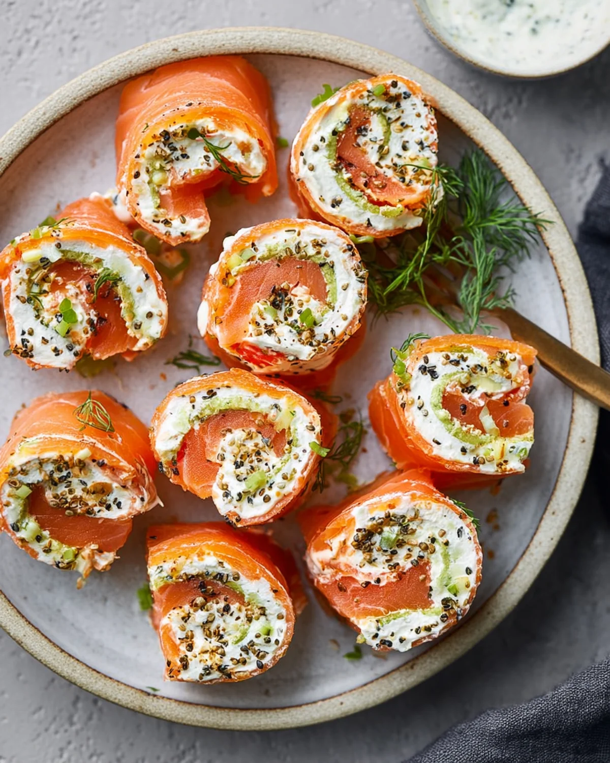 Easy Smoked Salmon Roll Ups - Image 4