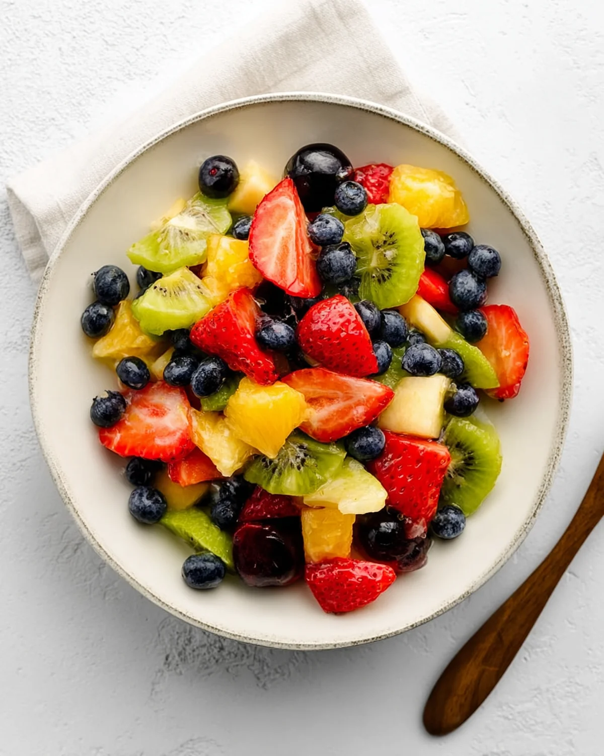 Fruit Salad with Honey Lime Dressing - Image 4