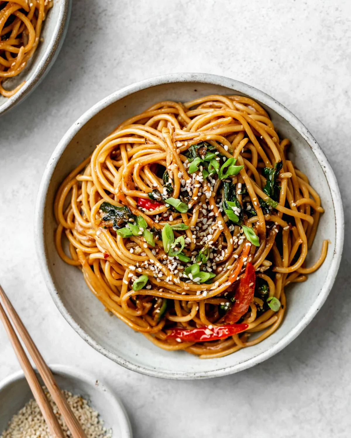 Garlic Sesame Noodles - Image 4