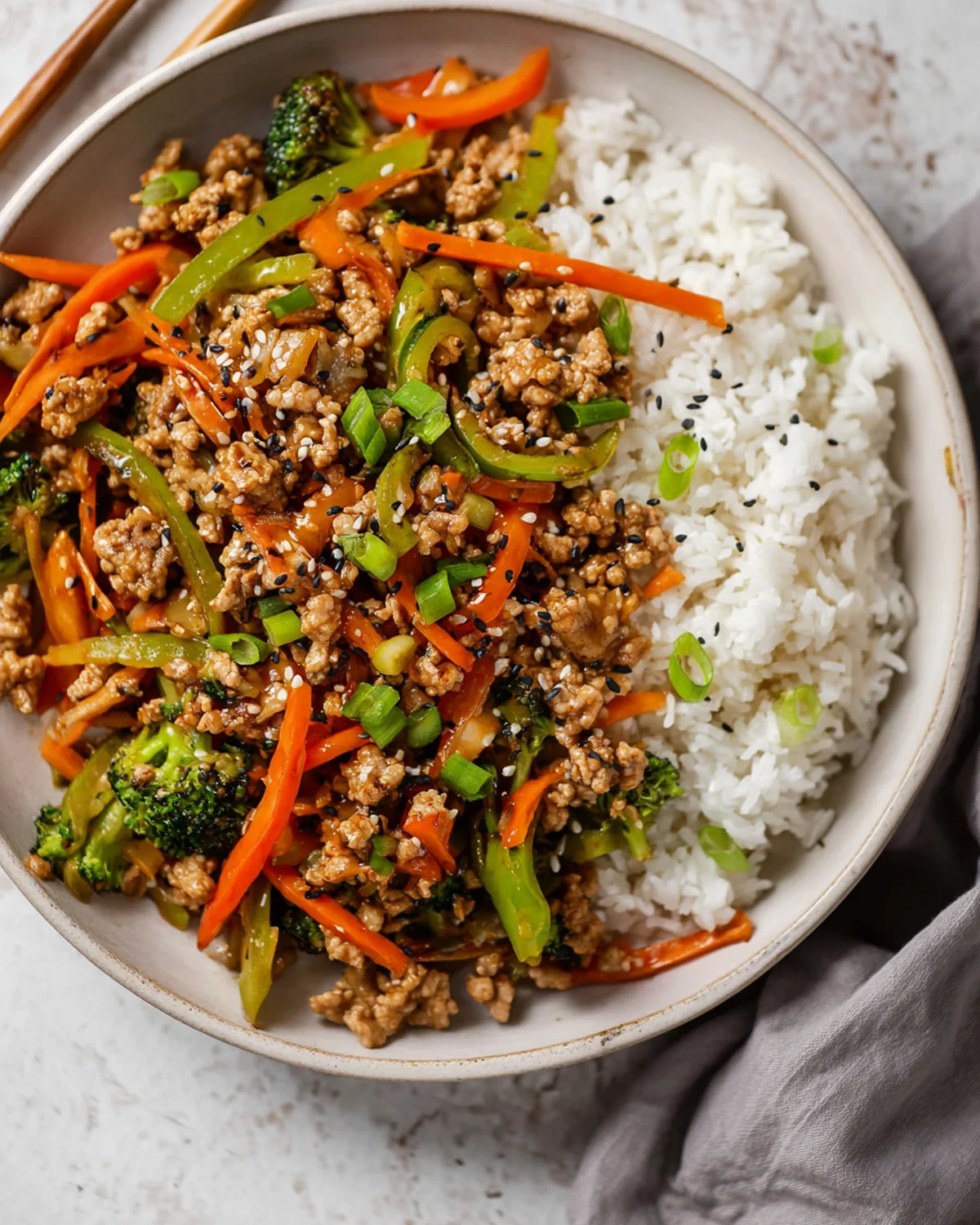 Ground Turkey Teriyaki Stir Fry - Image 3