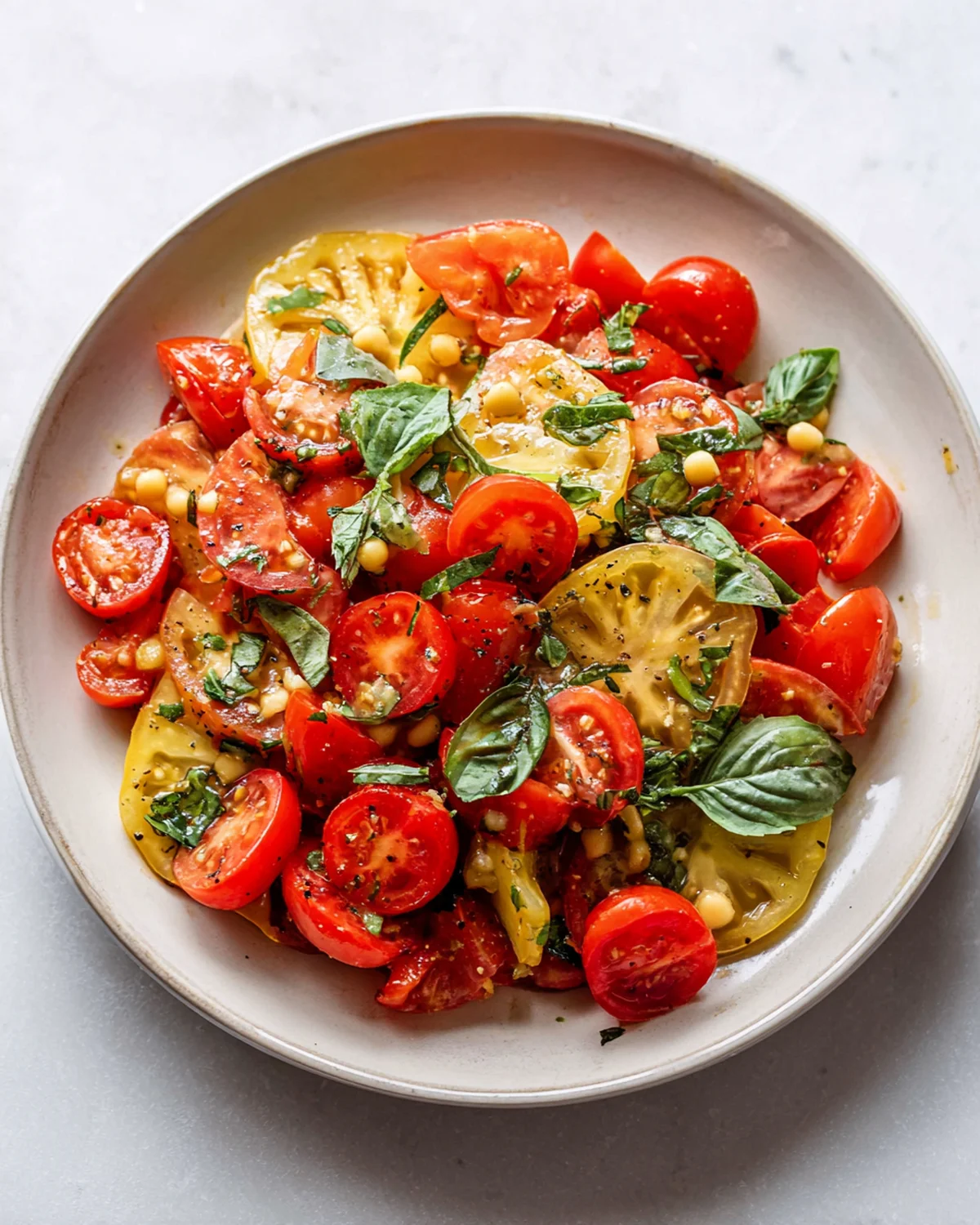 High-Protein Tomato and Basil Salad - Image 3