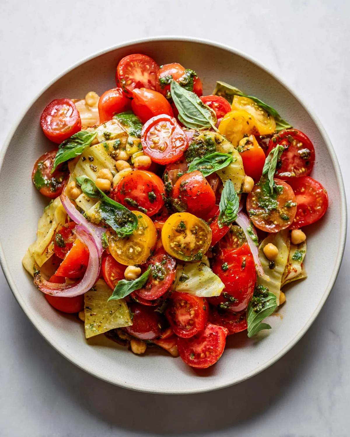 High-Protein Tomato and Basil Salad - Image 4