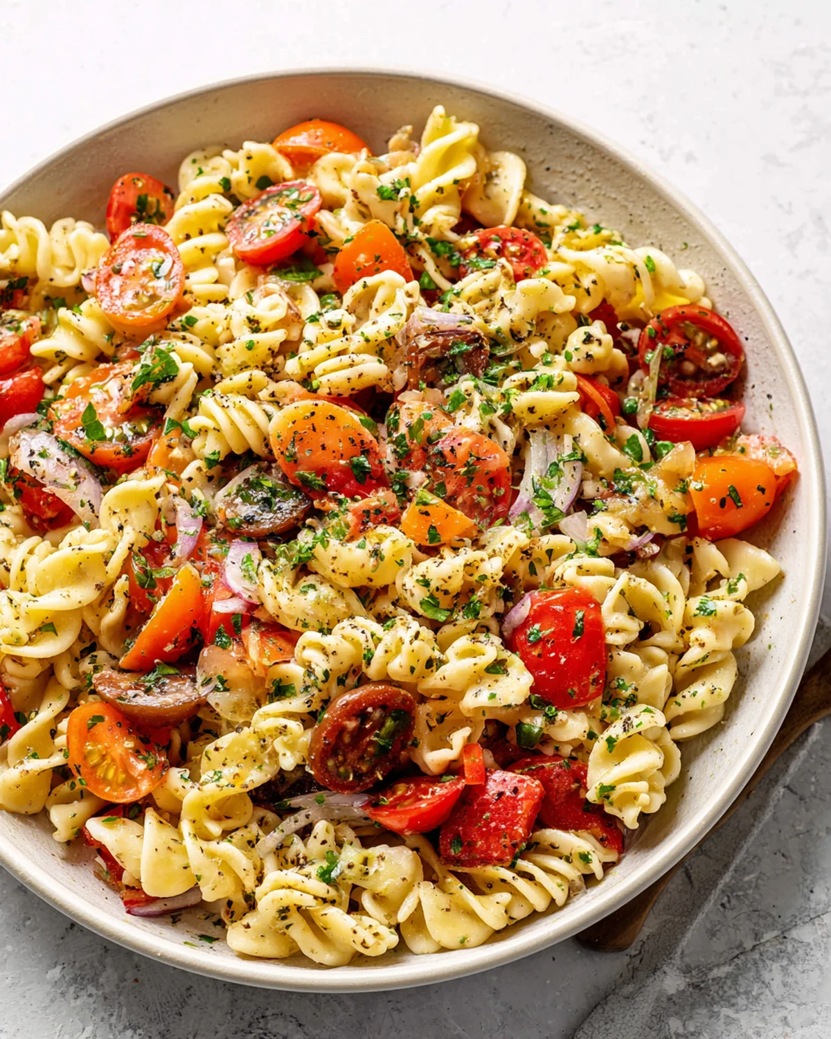 Italian Dressing Pasta Salad - Image 4