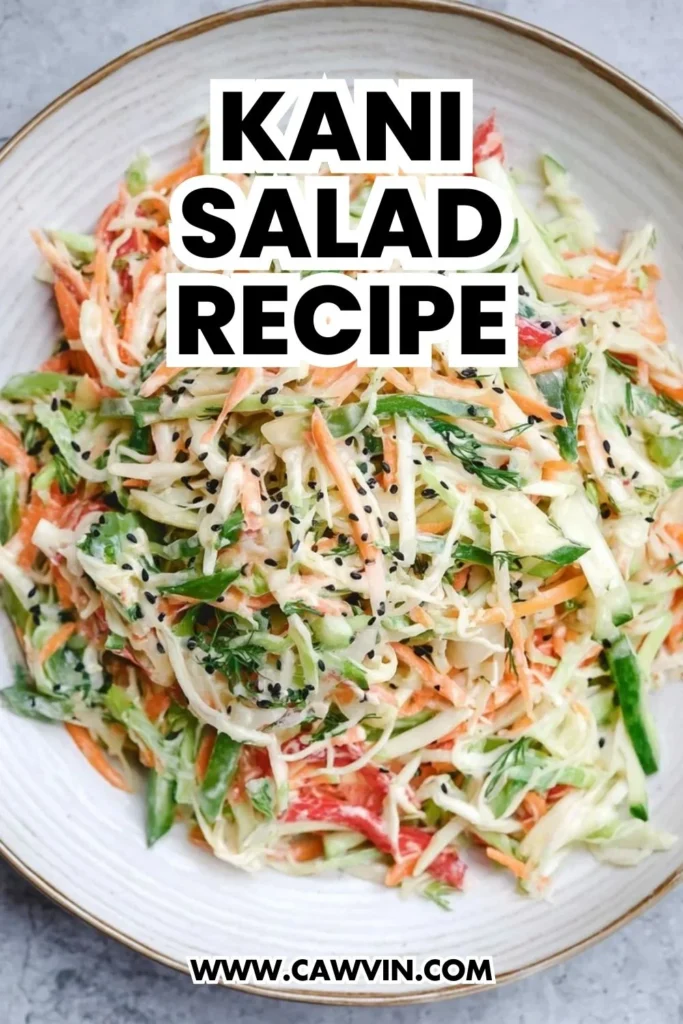 Kani Salad Recipe - Easy Peasy Recipes