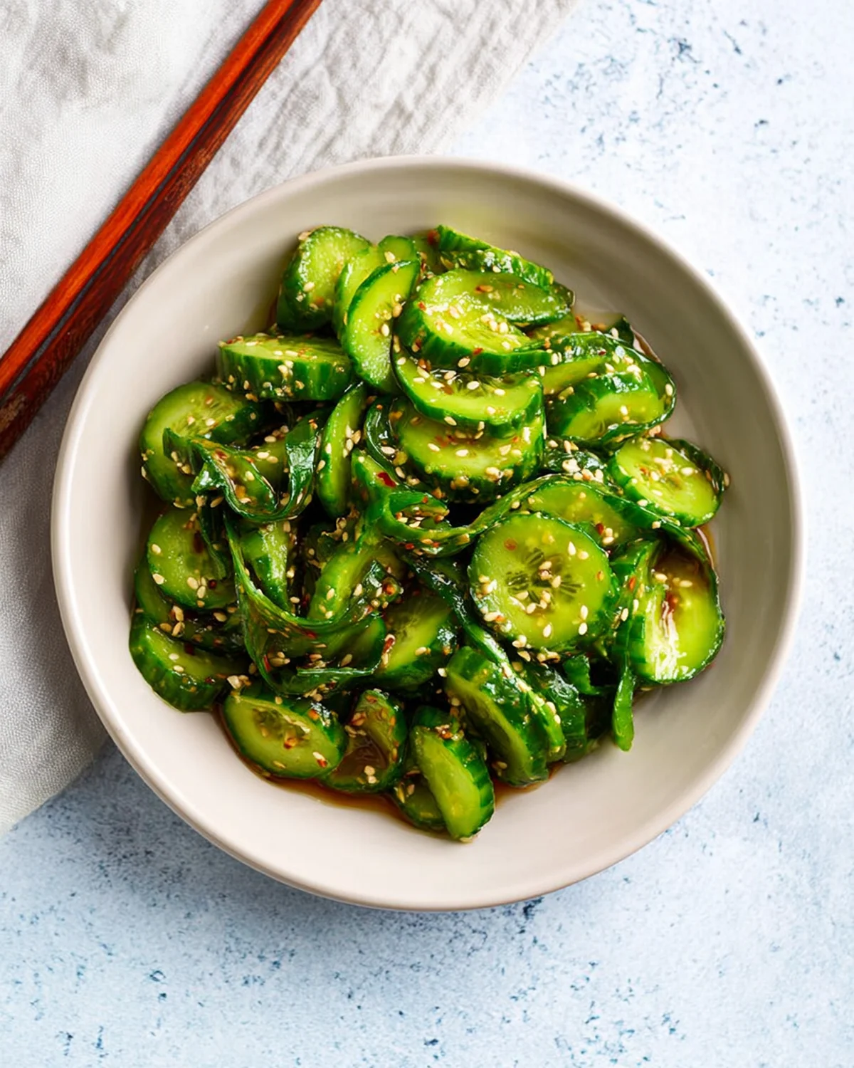 Korean Cucumber Salad - Image 3
