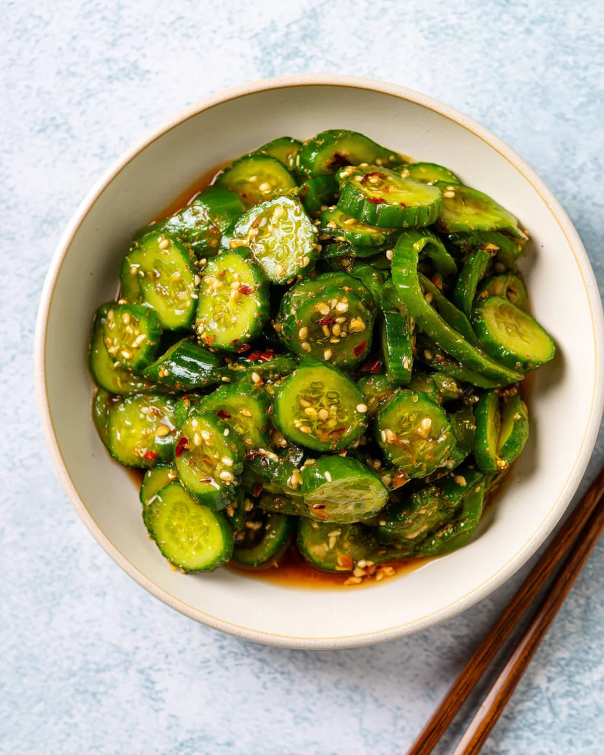 Korean Cucumber Salad - Image 4